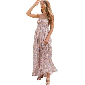 Promesa Garden Delight Maxi dress S NWT Cottagecore coquette beach vacation
